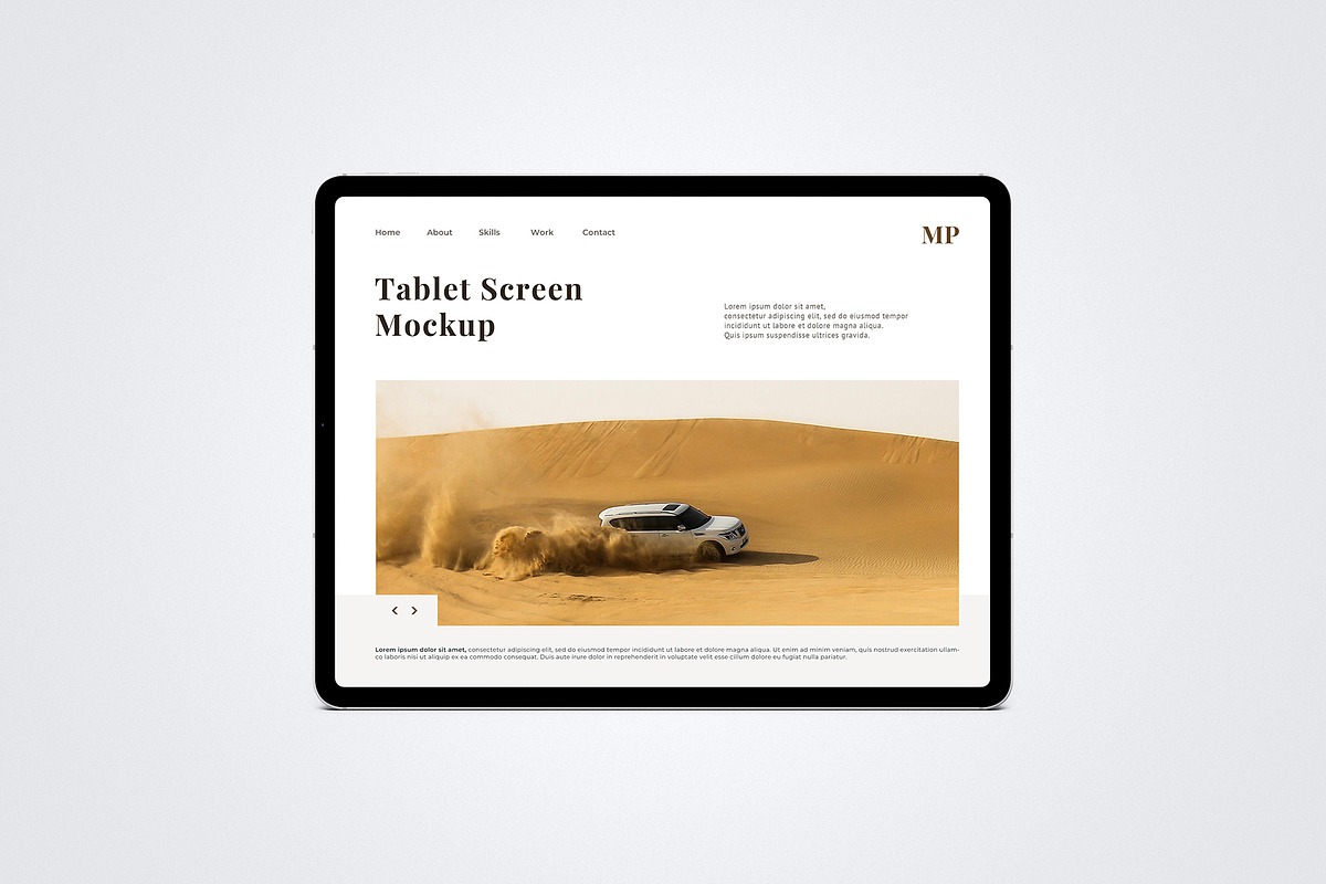 iPad / Tablet Screen Mockup, an iPad Mockup by Mockup Supper (Photo 10 of 14)
