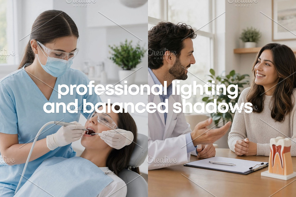 80 Dentist Stock Photo Bundle, a Health & Medical Photo by Selenique Studio (Photo 4 of 10)