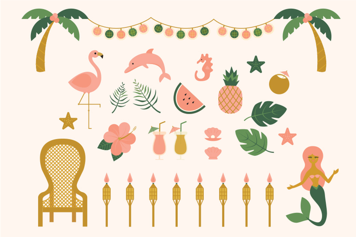 Tropical Vector Icon Collection, an Icon by GraphicsByKassy (Photo 2 of 5)