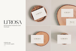 Lfrosa - Business Card Mockups