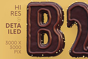 Chocolate Cake - 3D Lettering, a Graphic by MIIM (Thumbnail 3 of 8)