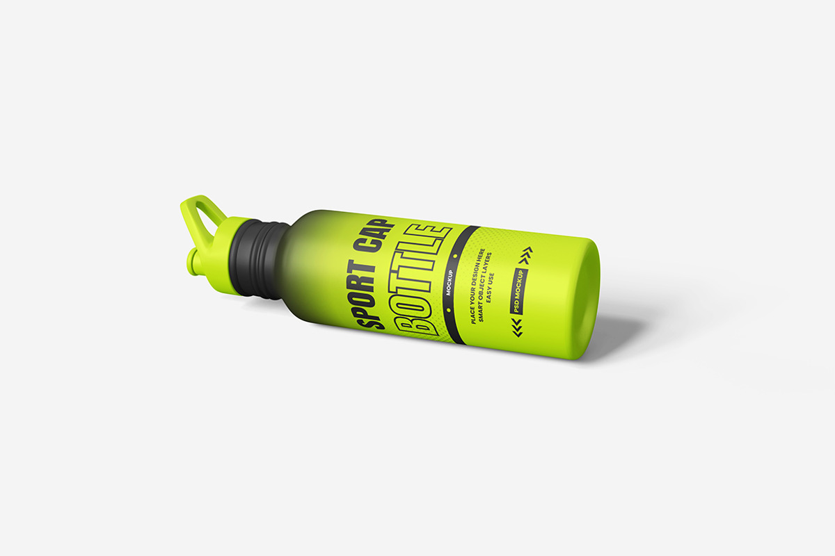 Sport Bottle Mockup, a Product Mockup by MrLetters (Photo 5 of 5)