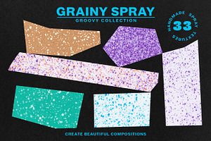 Grainy Spray Textures