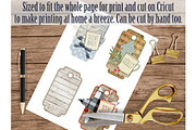 Coffee Lover's Christmas Gift Tags, a Seasonal Illustration by AlexandHer Digital Art (Thumbnail 3 of 4)