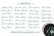 melisa, a Script Font by AMINMARIO (Thumbnail 10 of 12)