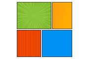 Comics pop art style blank layout, a Magazine Template by in8finity (Thumbnail 4 of 4)