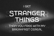 Space Mode typeface, a Font by Justin Penner (Thumbnail 15 of 16)
