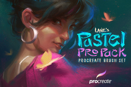 The Pastel Pro Pack, a Brush Add-On by Lane Draws