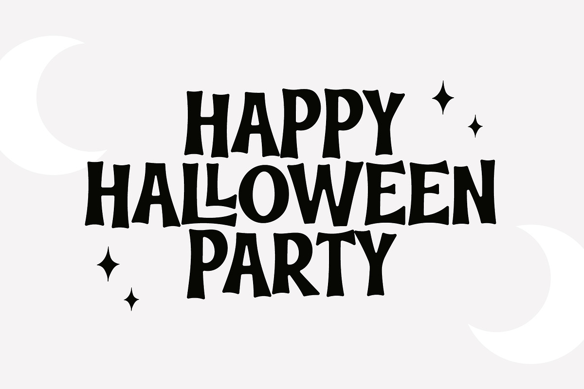 Kindly Witch - Bouncy Display Font, a Handwritten Font by Airotype (Photo 2 of 9)