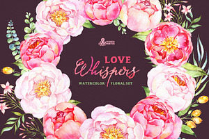 Love Whispers. Floral Collection