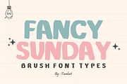Sunday Writing - Brush Display Font, a Sans Serif Font by KiddoGlyphs Studio (Thumbnail 2 of 4)