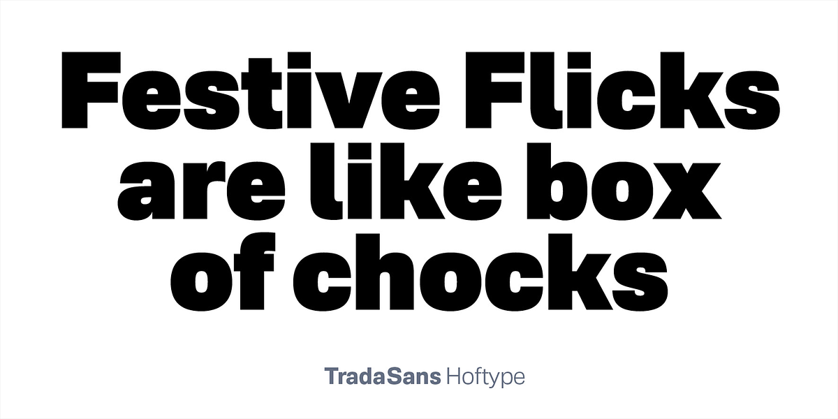 Trada Sans, a Sans Serif Font by Hoftype (Photo 4 of 14)