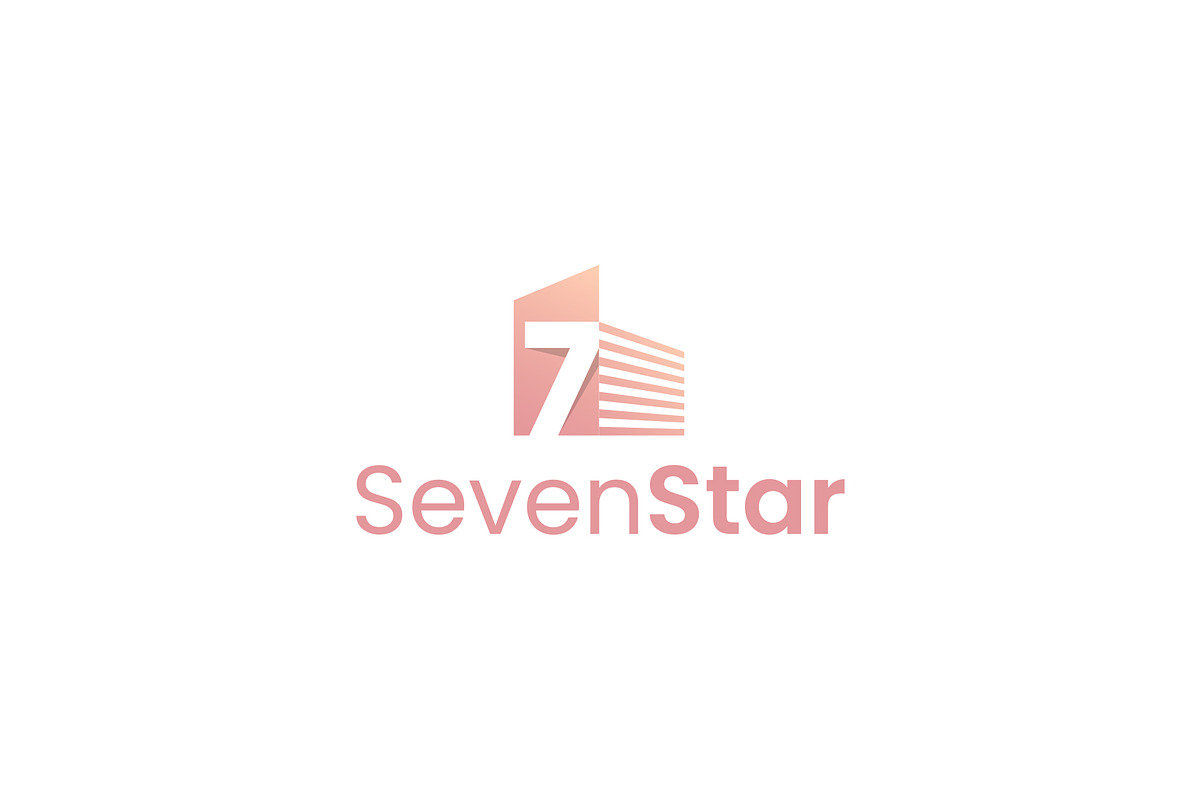 Letter Seven - Star Logo Template, a Branding & Logo Template by Graplick (Photo 2 of 9)