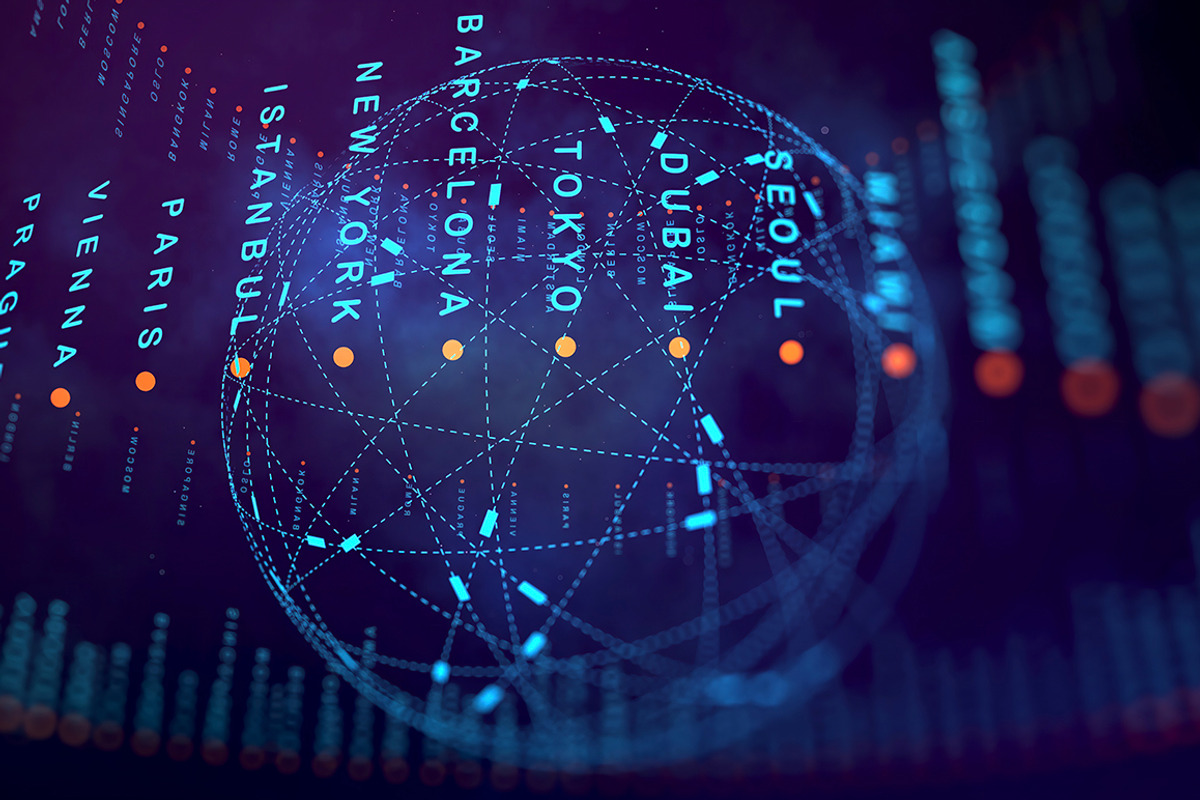 20 Big Data Abstract Backgrounds, a Technology Illustration by Handmadefont (Photo 3 of 19)
