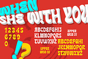 Funkymore - Vintage Font, a Script Font by Matsero (Thumbnail 2 of 10)