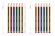 Vector Pencils with Editable Text, an Object Graphic by Side Project (Thumbnail 4 of 5)
