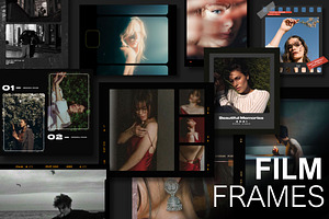 Kodak and Fuji Film Frames