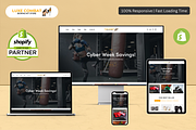 Boxing Kit & Equipment Shopify Theme, a Shopify Template by HasnainDEV (Thumbnail 1 of 5)