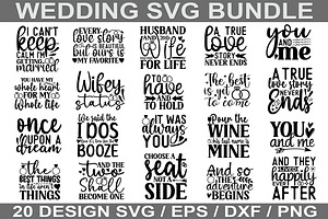 Wedding SVG Bundle