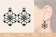 Trendy Earrings Laser Cut Svg bundle, an Object Graphic by jannatulpakhi (Thumbnail 10 of 13)