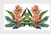 Muji Co · Symmetrical Botanics, a Decorative Illustration by milatovar (Thumbnail 8 of 16)