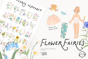 FLOWER FAIRIES. The floral alphabet