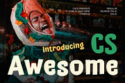 CS Awesome – Fun Font, a Sans Serif Font by Craft Supply Co. (Thumbnail 1 of 8)