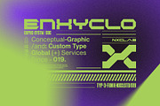 BEXAGO - Futuristic Techno Font, a Sans Serif Font by Enxyclo Studio (Thumbnail 8 of 10)