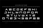 Stelloyx - Futuristic Display Font, a Sans Serif Font by Typeagle (Thumbnail 2 of 10)