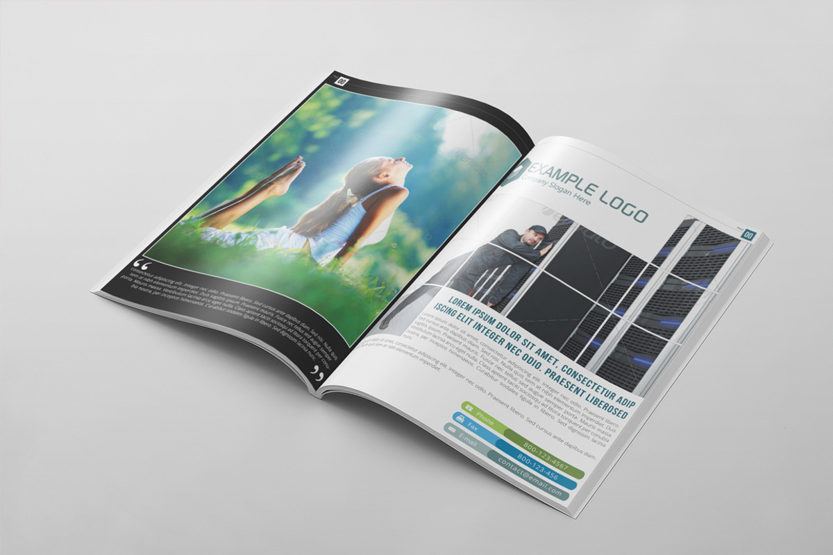 Magazine Template 18, a Magazine Template by pmvch (Photo 19 of 30)