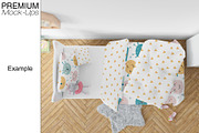 Nursery Bedding, Frame & Wall Mockup, a Household Mockup by mock-ups (Thumbnail 21 of 23)