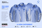 Casual Long Sleeve Shirt Mockup, a Hoody Mockup by Nanggroe Scripting (Thumbnail 1 of 7)