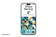 iPhone 16 Pro Mockup, an iPhone Mockup by pixelmock (Thumbnail 18 of 25)