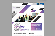 Business Flyer Layout, a Flyer Template by MightyDesign (Thumbnail 2 of 8)