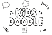 Kids Doodle - Doodle Font Types, a Font by KiddoGlyphs Studio (Thumbnail 1 of 3)