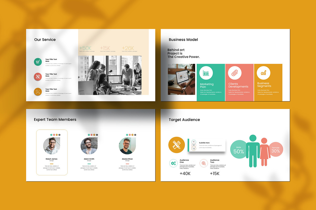 Digital Business Plan Presentation, a Presentation Template by Soraclod (Photo 8 of 9)
