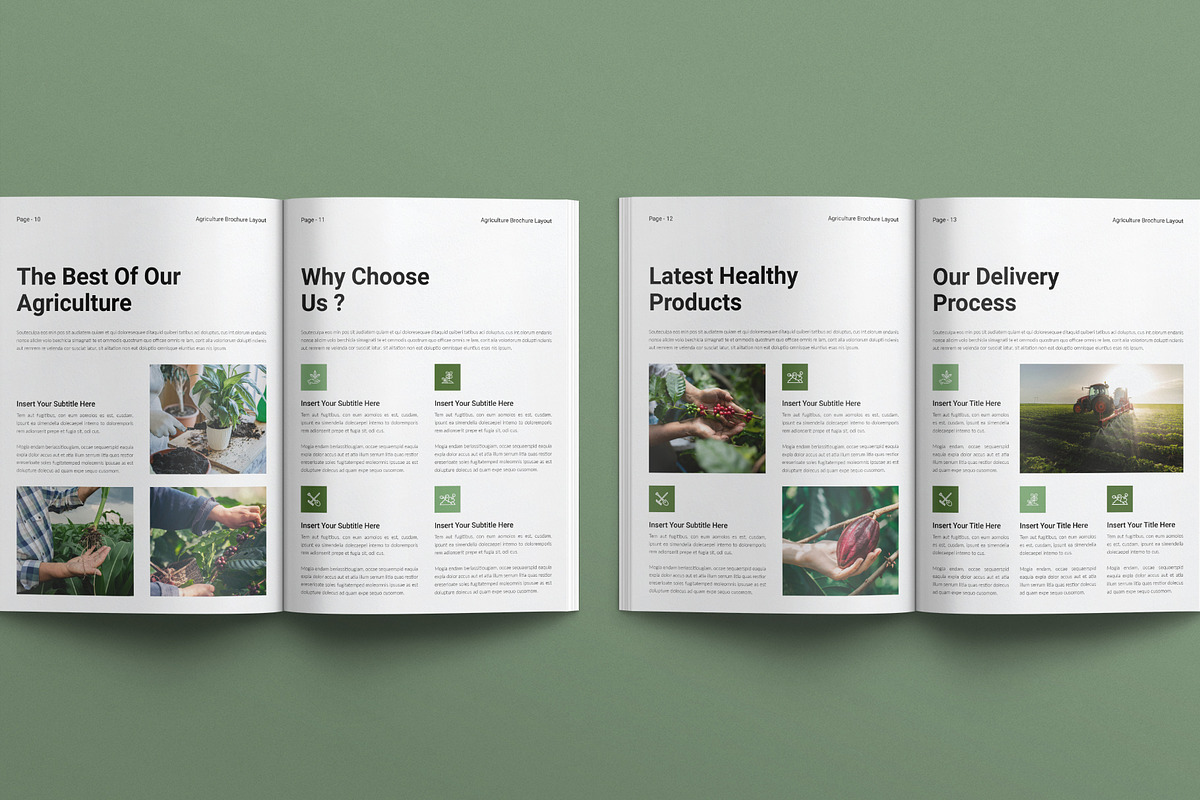 Digital Agriculture Brochure Layout, a Brochure Template by TemplatesForest (Photo 6 of 8)
