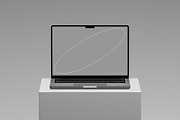 MacBook Pro 11 Standard Mockup, a Device Mockup by Orbyt Studio (Thumbnail 1 of 3)