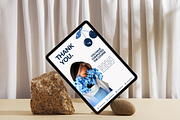 Blue Ebook Workbook Canva Template, a Marketing Template by Anna Design Studio (Thumbnail 10 of 11)