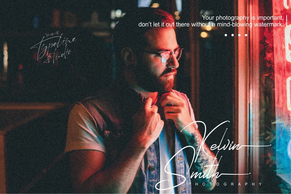 Starcity Script // Signature Font preview 3