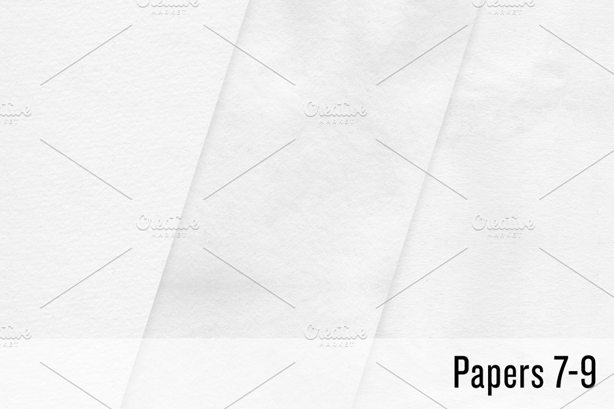 12 High-Res Watercolor Papers preview 4