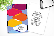 Colored Lights Invitation Card, a Stationery Template by McLittle Stock (Thumbnail 1 of 3)