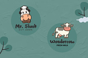 Milky Cow Display Font, a Font by Wellscript Studio (Thumbnail 4 of 9)