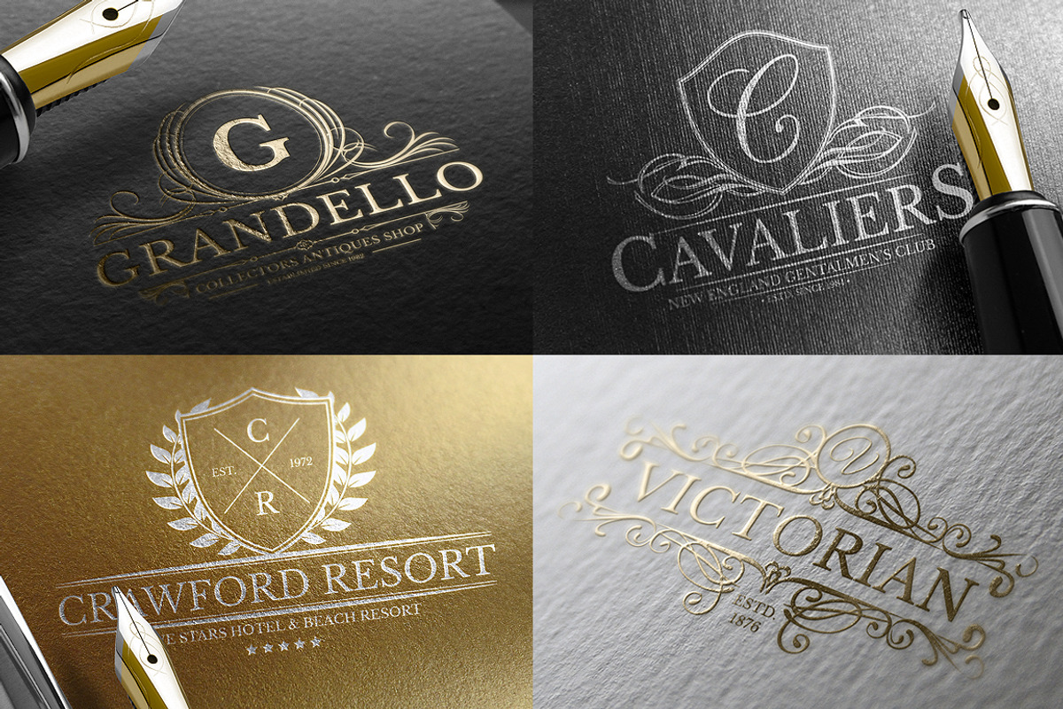 1500 Logos Bundle Collection, a Branding & Logo Template by Graphicdome (Photo 125 of 185)
