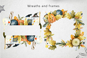 Magic Halloween Watercolor Set, an Object Illustration by annasokol_ (Thumbnail 3 of 8)