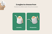 Coffee Business 3D icon set, an Object 3D Model by Nate Studios (Thumbnail 3 of 6)