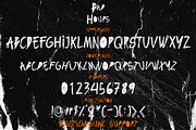 Bad Hours – A Modern Attitude Font, a Handwritten Font by Dm Studio (Thumbnail 7 of 8)