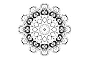 Black White Mandala Illustration Set, a Decorative Illustration by NJ Himel (Thumbnail 46 of 101)