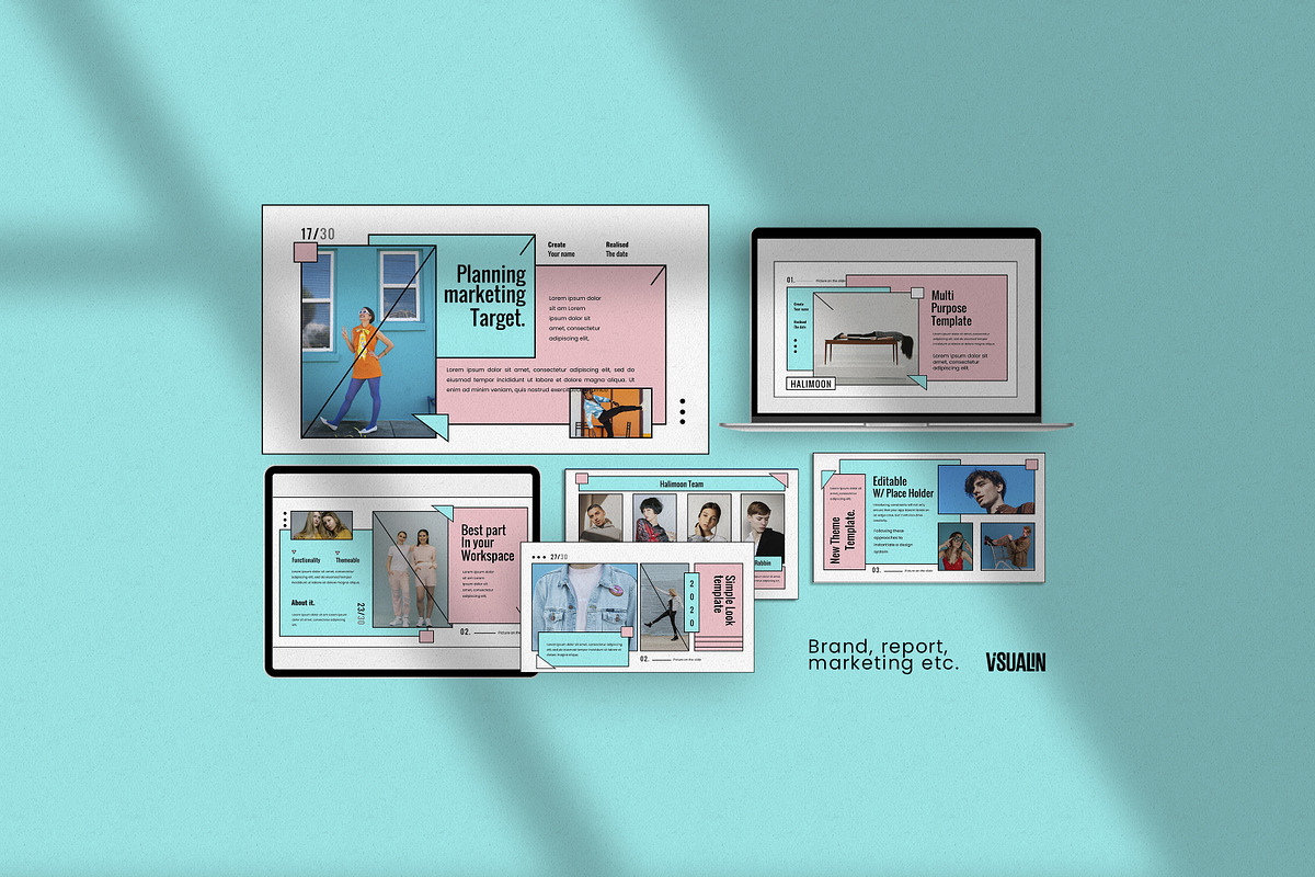 Halimoon Powerpoint Template, a Presentation Template by Visualin.std (Photo 7 of 10)