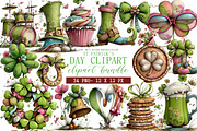 St. Patrick's Day Clipart, an Illustration by DreamArtGraphic (Thumbnail 1 of 4)